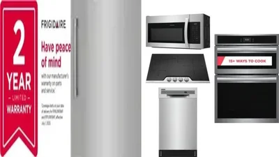 6 Piece Package Includes Refrigerator, Freezer, Cooktop, Wall Oven, Microwave And Dishwasher