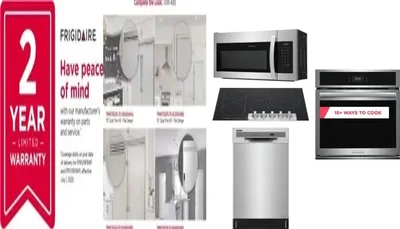 6 Piece Package Includes Refrigerator, Freezer, Cooktop, Wall Oven, Microwave And Dishwasher