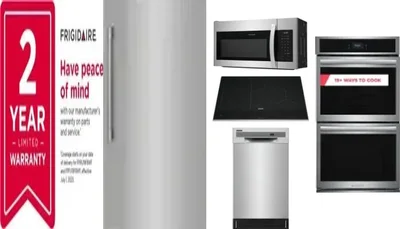 6 Piece Package Includes Refrigerator, Freezer, Cooktop, Wall Oven, Microwave And Dishwasher