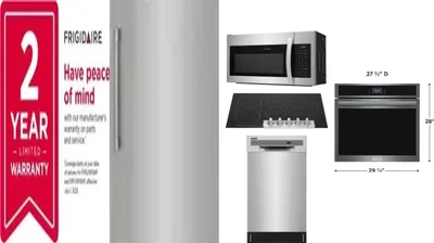 6 Piece Package Includes Refrigerator, Freezer, Cooktop, Wall Oven, Microwave And Dishwasher