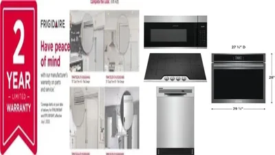 6 Piece Package Includes Refrigerator, Freezer, Cooktop, Wall Oven, Microwave And Dishwasher