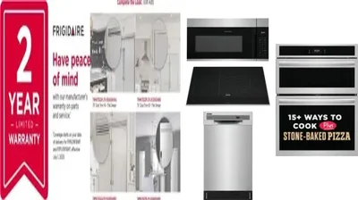 6 Piece Package Includes Refrigerator, Freezer, Cooktop, Wall Oven, Microwave And Dishwasher