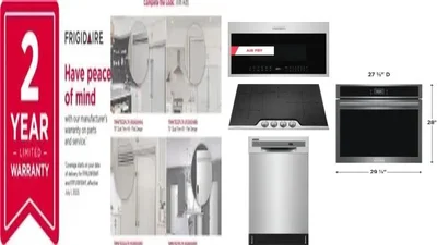 6 Piece Package Includes Refrigerator, Freezer, Cooktop, Wall Oven, Microwave And Dishwasher