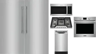 6 Piece Package Includes Refrigerator, Freezer, Cooktop, Wall Oven, Microwave And Dishwasher