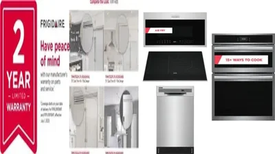 6 Piece Package Includes Refrigerator, Freezer, Cooktop, Wall Oven, Microwave And Dishwasher