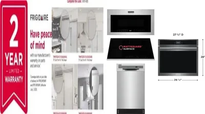 6 Piece Package Includes Refrigerator, Freezer, Cooktop, Wall Oven, Microwave And Dishwasher