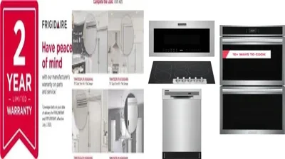 6 Piece Package Includes Refrigerator, Freezer, Cooktop, Wall Oven, Microwave And Dishwasher