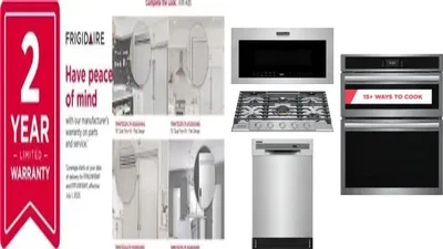6 Piece Package Includes Refrigerator, Freezer, Cooktop, Wall Oven, Microwave And Dishwasher