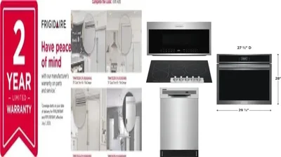 6 Piece Package Includes Refrigerator, Freezer, Cooktop, Wall Oven, Microwave And Dishwasher