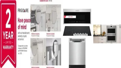6 Piece Package Includes Refrigerator, Freezer, Cooktop, Wall Oven, Microwave And Dishwasher