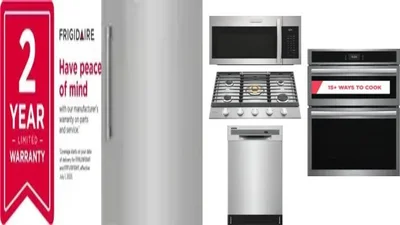 6 Piece Package Includes Refrigerator, Freezer, Cooktop, Wall Oven, Microwave And Dishwasher