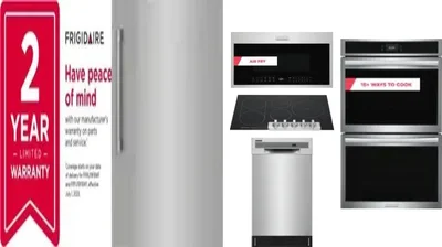 6 Piece Package Includes Refrigerator, Freezer, Cooktop, Wall Oven, Microwave And Dishwasher