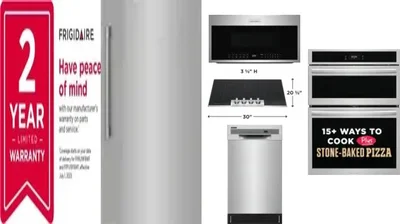 6 Piece Package Includes Refrigerator, Freezer, Cooktop, Wall Oven, Microwave And Dishwasher
