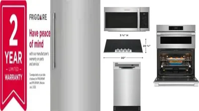 6 Piece Package Includes Refrigerator, Freezer, Cooktop, Wall Oven, Microwave And Dishwasher