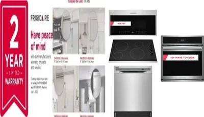 6 Piece Package Includes Refrigerator, Freezer, Cooktop, Wall Oven, Microwave And Dishwasher