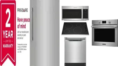 6 Piece Package Includes Refrigerator, Freezer, Cooktop, Wall Oven, Microwave And Dishwasher