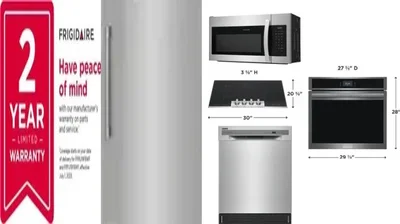6 Piece Package Includes Refrigerator, Freezer, Cooktop, Wall Oven, Microwave And Dishwasher