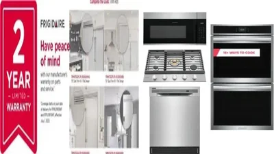 6 Piece Package Includes Refrigerator, Freezer, Cooktop, Wall Oven, Microwave And Dishwasher
