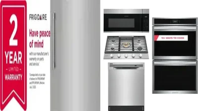 6 Piece Package Includes Refrigerator, Freezer, Cooktop, Wall Oven, Microwave And Dishwasher