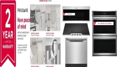 6 Piece Package Includes Refrigerator, Freezer, Cooktop, Wall Oven, Microwave And Dishwasher