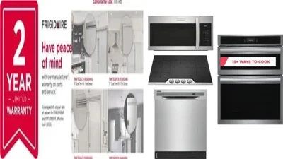 6 Piece Package Includes Refrigerator, Freezer, Cooktop, Wall Oven, Microwave And Dishwasher