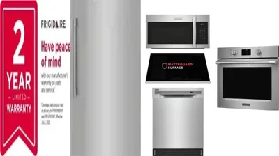 6 Piece Package Includes Refrigerator, Freezer, Cooktop, Wall Oven, Microwave And Dishwasher