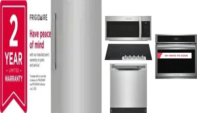 6 Piece Package Includes Refrigerator, Freezer, Cooktop, Wall Oven, Microwave And Dishwasher
