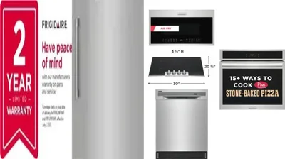 6 Piece Package Includes Refrigerator, Freezer, Cooktop, Wall Oven, Microwave And Dishwasher