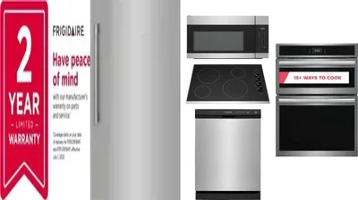6 Piece Package Includes Refrigerator, Freezer, Cooktop, Wall Oven, Microwave And Dishwasher