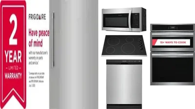 6 Piece Package Includes Refrigerator, Freezer, Cooktop, Wall Oven, Microwave And Dishwasher