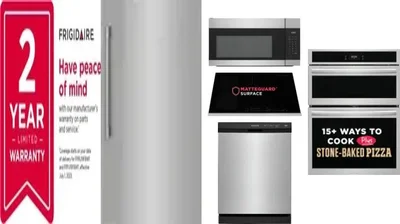 6 Piece Package Includes Refrigerator, Freezer, Cooktop, Wall Oven, Microwave And Dishwasher