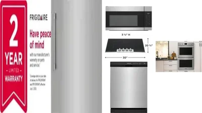 6 Piece Package Includes Refrigerator, Freezer, Cooktop, Wall Oven, Microwave And Dishwasher