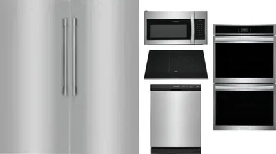 6 Piece Package Includes Refrigerator, Freezer, Cooktop, Wall Oven, Microwave And Dishwasher