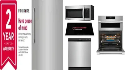 6 Piece Package Includes Refrigerator, Freezer, Cooktop, Wall Oven, Microwave And Dishwasher