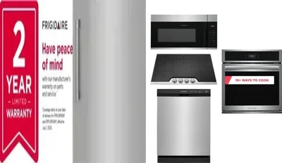6 Piece Package Includes Refrigerator, Freezer, Cooktop, Wall Oven, Microwave And Dishwasher