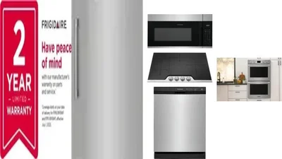 6 Piece Package Includes Refrigerator, Freezer, Cooktop, Wall Oven, Microwave And Dishwasher