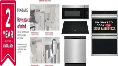 6 Piece Package Includes Refrigerator, Freezer, Cooktop, Wall Oven, Microwave And Dishwasher