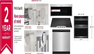 6 Piece Package Includes Refrigerator, Freezer, Cooktop, Wall Oven, Microwave And Dishwasher