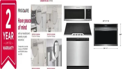 6 Piece Package Includes Refrigerator, Freezer, Cooktop, Wall Oven, Microwave And Dishwasher