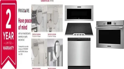 6 Piece Package Includes Refrigerator, Freezer, Cooktop, Wall Oven, Microwave And Dishwasher