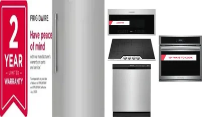 6 Piece Package Includes Refrigerator, Freezer, Cooktop, Wall Oven, Microwave And Dishwasher