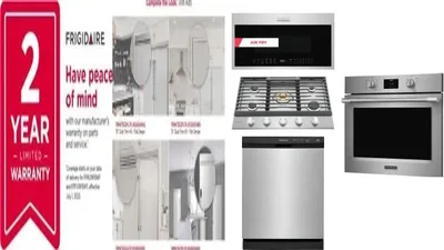 6 Piece Package Includes Refrigerator, Freezer, Cooktop, Wall Oven, Microwave And Dishwasher