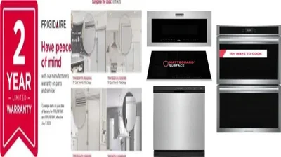 6 Piece Package Includes Refrigerator, Freezer, Cooktop, Wall Oven, Microwave And Dishwasher