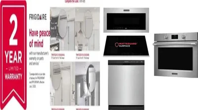 6 Piece Package Includes Refrigerator, Freezer, Cooktop, Wall Oven, Microwave And Dishwasher