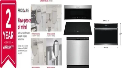 6 Piece Package Includes Refrigerator, Freezer, Cooktop, Wall Oven, Microwave And Dishwasher