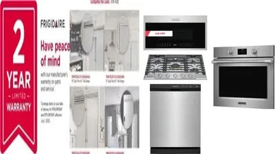 6 Piece Package Includes Refrigerator, Freezer, Cooktop, Wall Oven, Microwave And Dishwasher