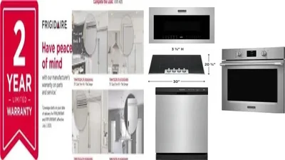 6 Piece Package Includes Refrigerator, Freezer, Cooktop, Wall Oven, Microwave And Dishwasher