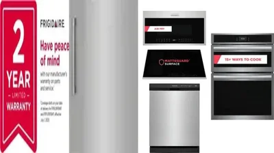 6 Piece Package Includes Refrigerator, Freezer, Cooktop, Wall Oven, Microwave And Dishwasher