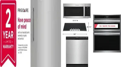 6 Piece Package Includes Refrigerator, Freezer, Cooktop, Wall Oven, Microwave And Dishwasher