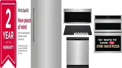 6 Piece Package Includes Refrigerator, Freezer, Cooktop, Wall Oven, Microwave And Dishwasher